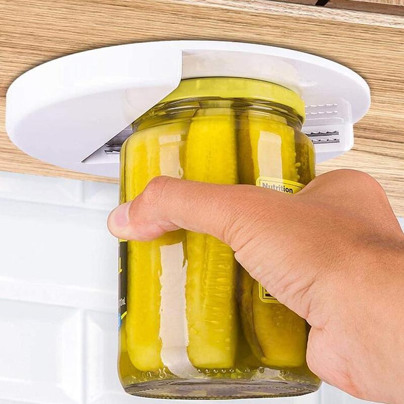 Creative Can Opener Under The Cabinet