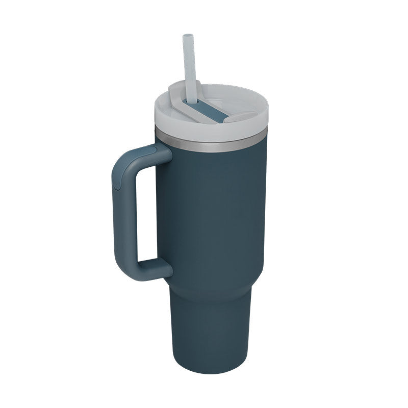 Thermal Mug 40oz Straw Coffee Insulation Cup