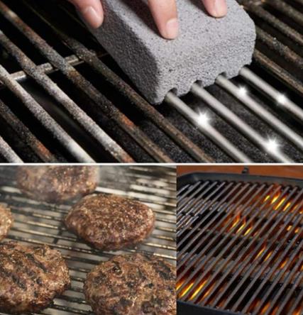 BBQ Grill Cleaning Brush Brick Block